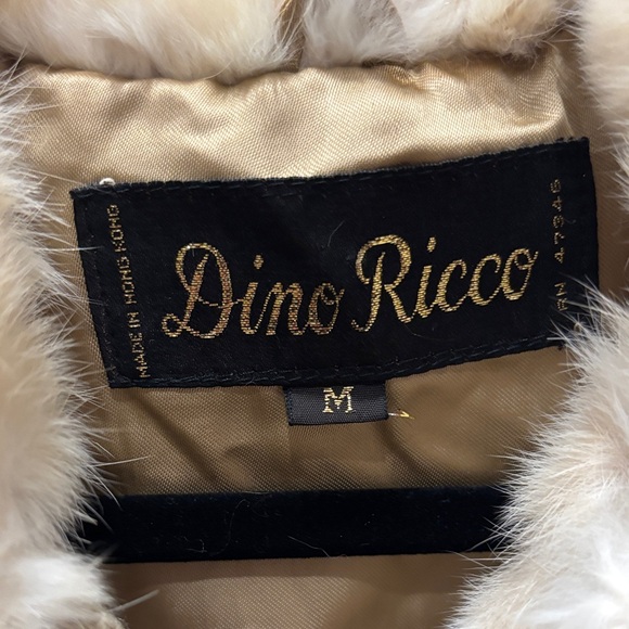 Dino Ricco Rabbit Fur Jacket M - Picture 2 of 9